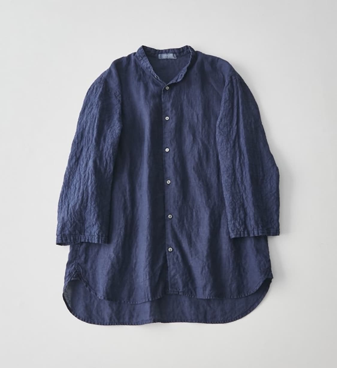 Nestrobe confect 헴프 인디고 다이 셔츠  상품이미지1