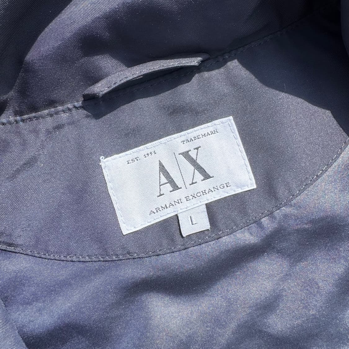 [L] Armani exchange 알마니 익스체인지 바람막이 자켓 상품이미지9