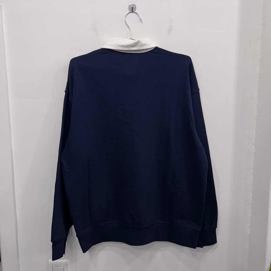 무신사스탠다드 배색카라 오버핏 럭비셔츠 상품이미지5