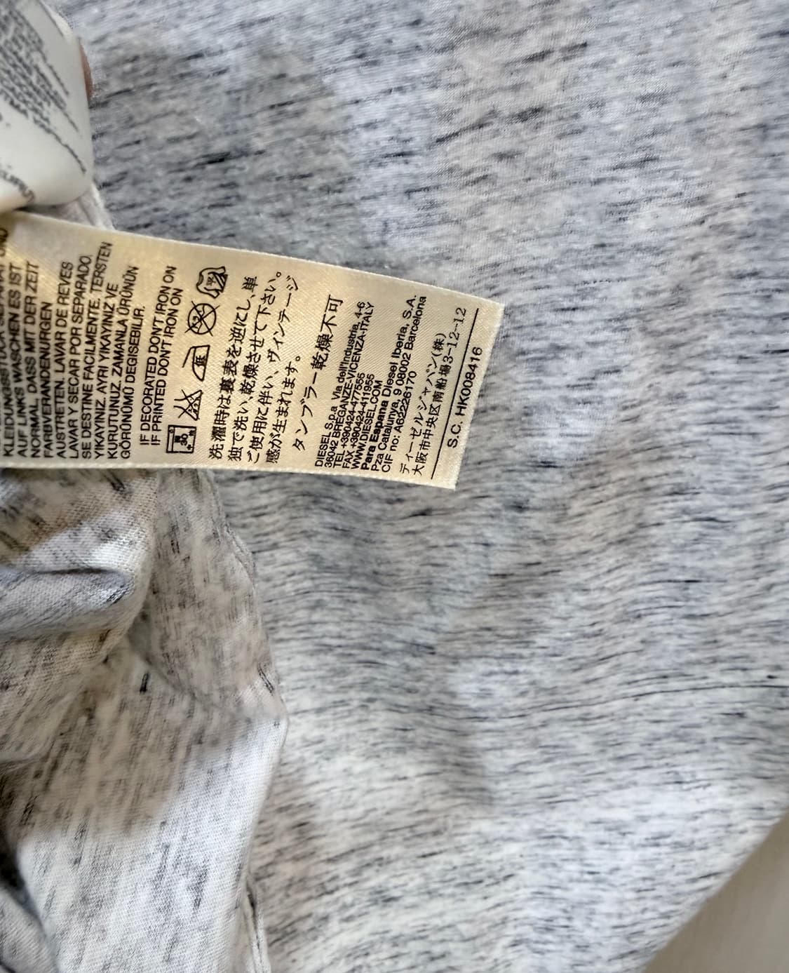 Diesel 디젤 그래픽 티셔츠 상품이미지7