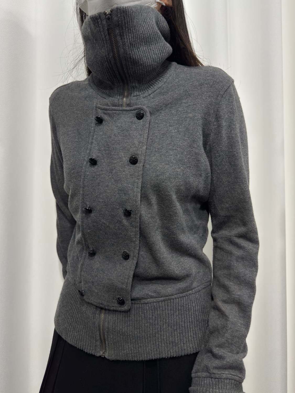 banana republic button detail zipup 상품이미지2