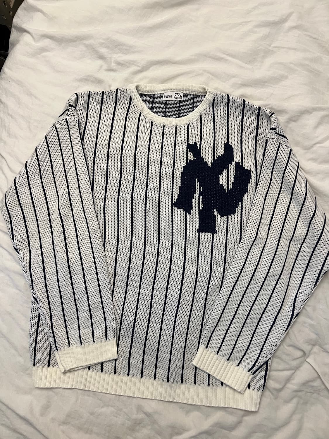 아킴보 클럽 윈스턴 콜라보 뉴욕 니트 L 상품이미지1