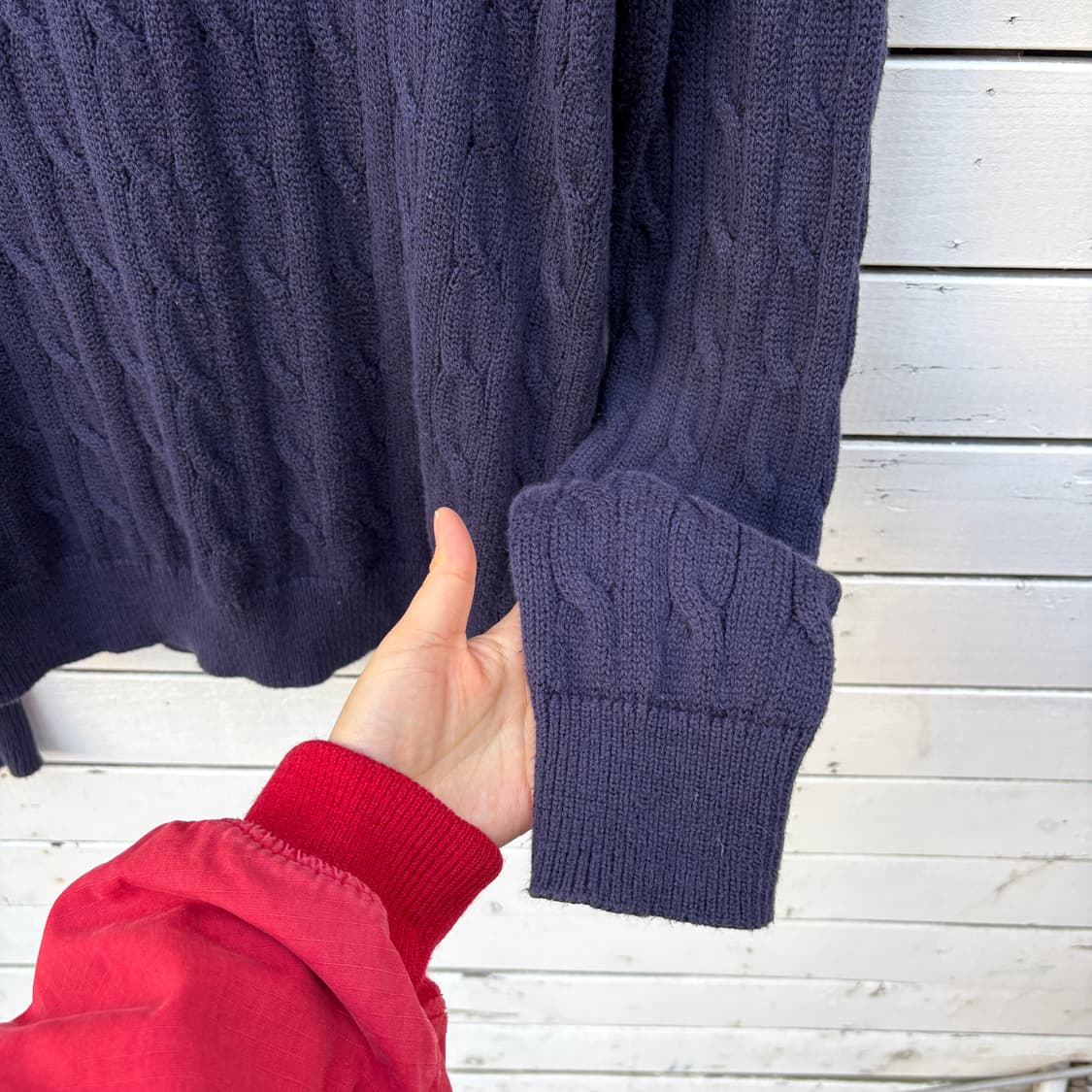 Polo 폴로 케이블 꽈배기 풀오버 니트 상품이미지6