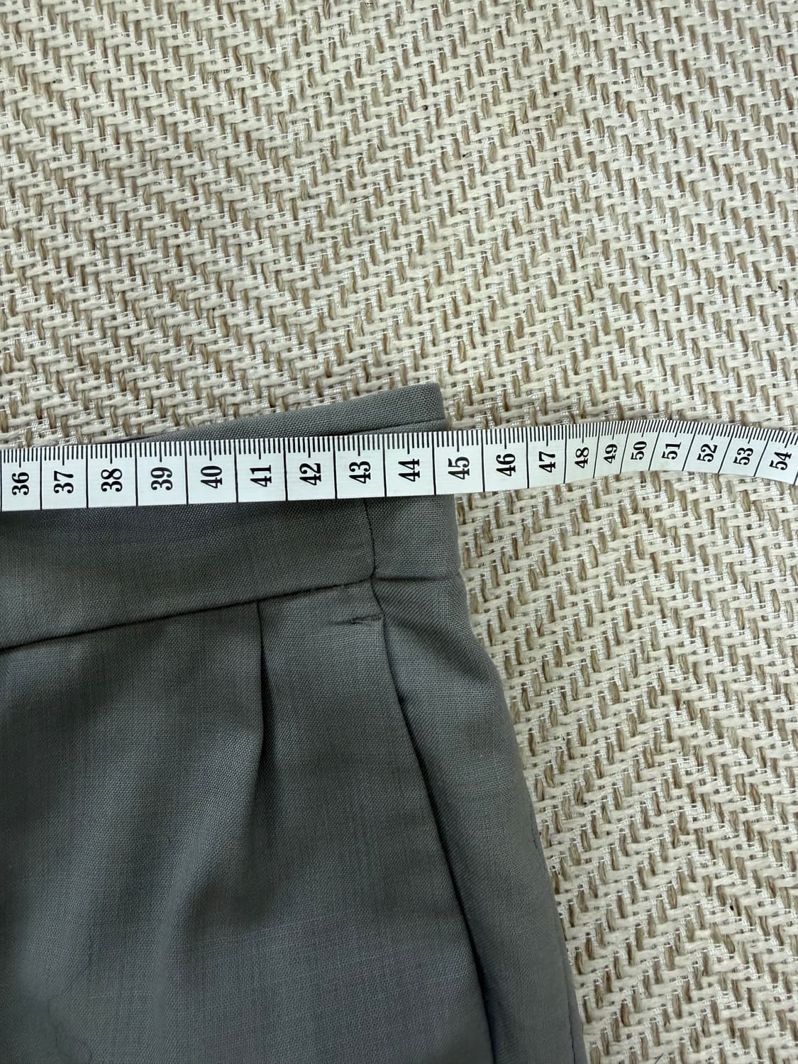 정품) 타임옴므 한섬 23ss 슬랙스 바지 팬츠 86(36인치) 상품이미지9