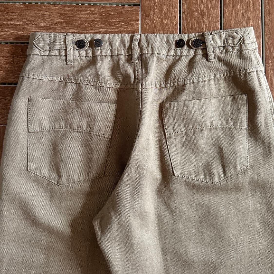 Pas De Calais cotton linen work pants 상품이미지4
