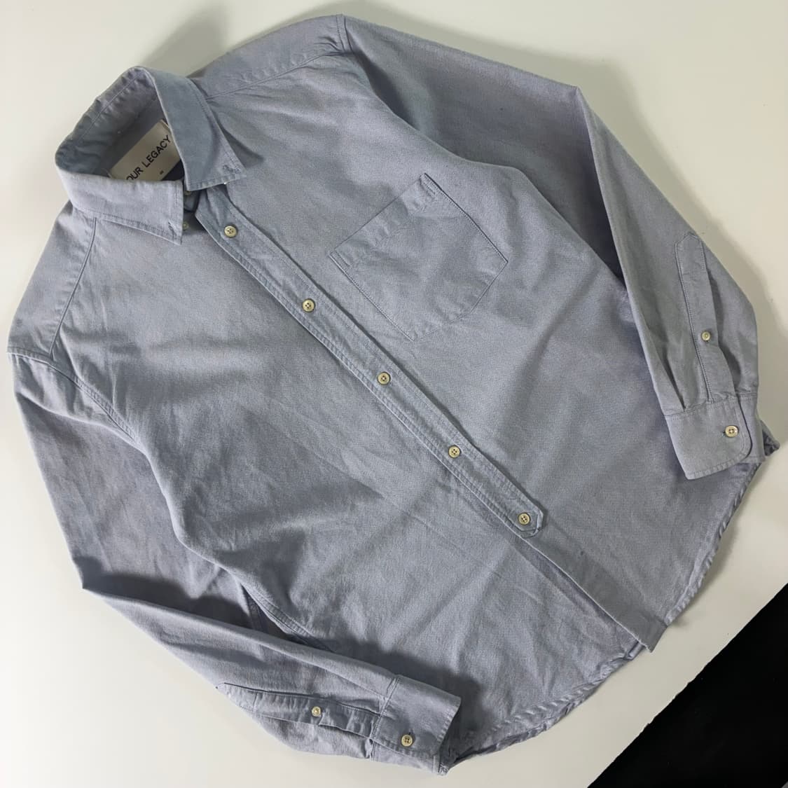 Our legacy  아워레거시 코튼 소라 옥스퍼드 셔츠  상품이미지2
