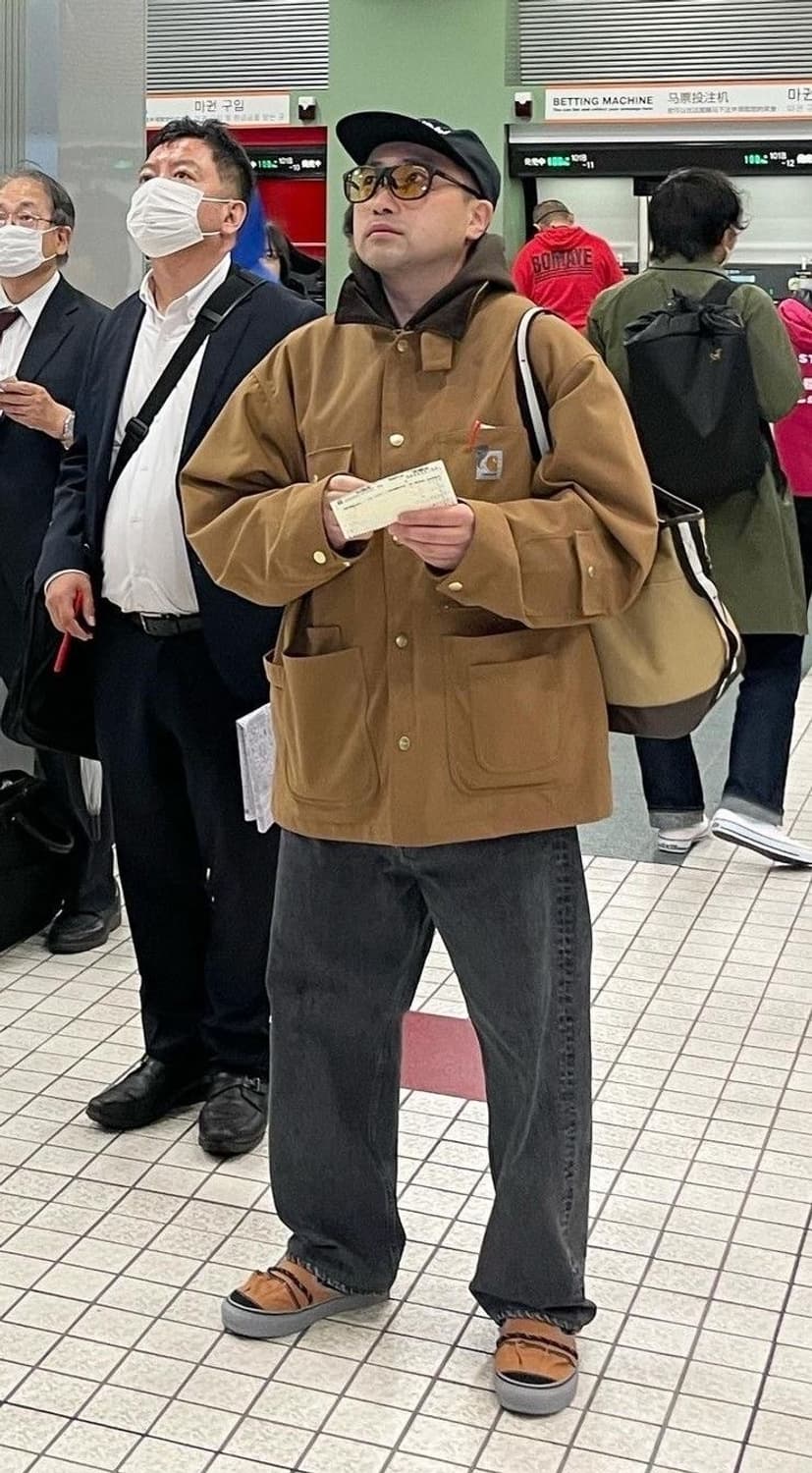 Carhartt 칼하트 누빔 워크 자켓 2XL 브라운 상품이미지1