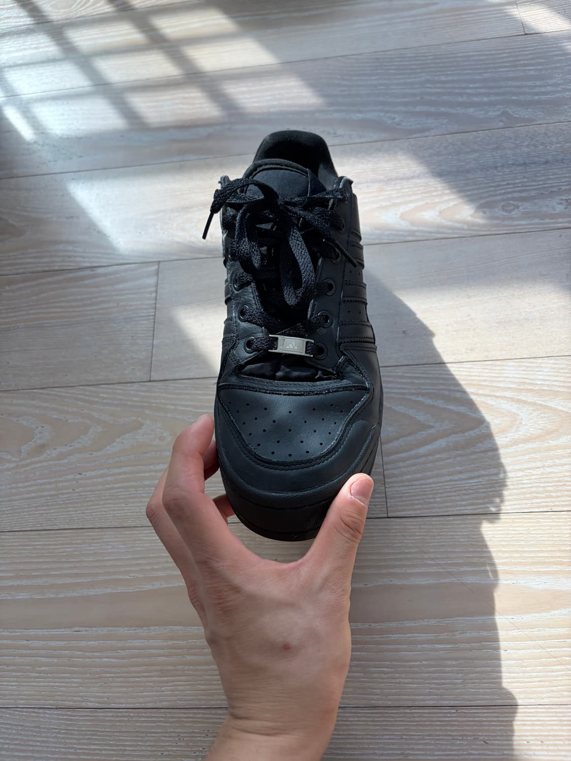 에어포스맛 아디다스 포럼 265 블랙 상품이미지3