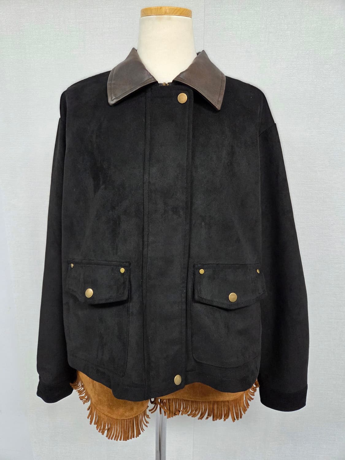 스웨이드  자켓 상품이미지4