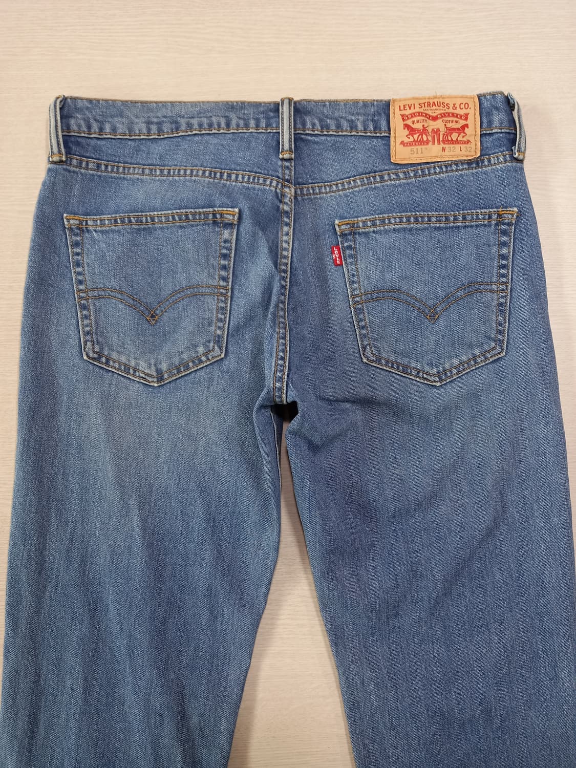 32 리바이스511 워싱 스판 슬림일자진 32-319 상품이미지4