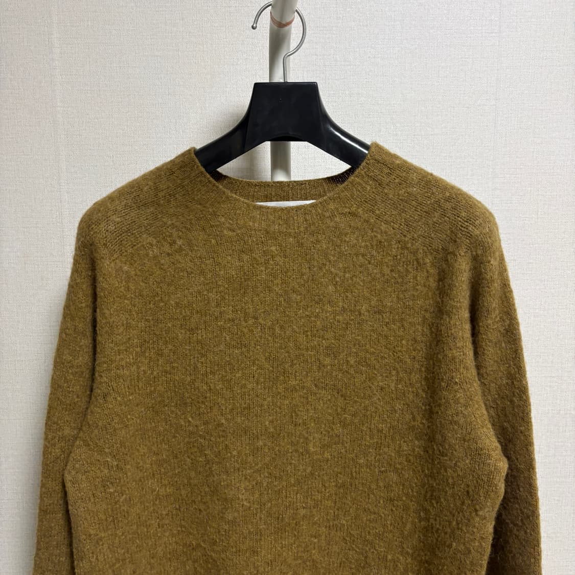 할리 오브 스코틀랜드 쉐기독 크루넥 니트 / 아스파라거스, L 상품이미지2