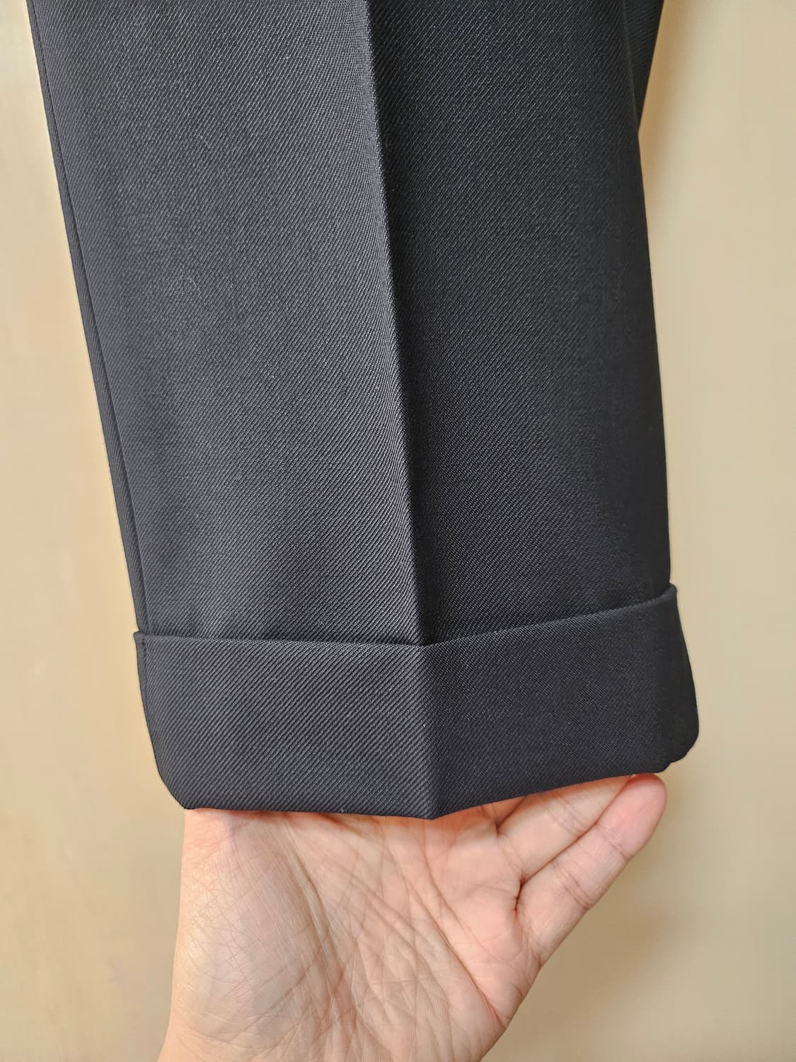 솔리드 옴므 남성 울 바지 50사이즈 상품이미지2