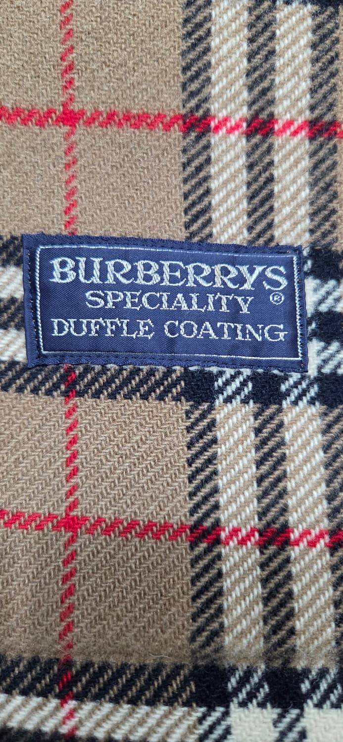버버리 울 떡볶이코트 상품이미지5