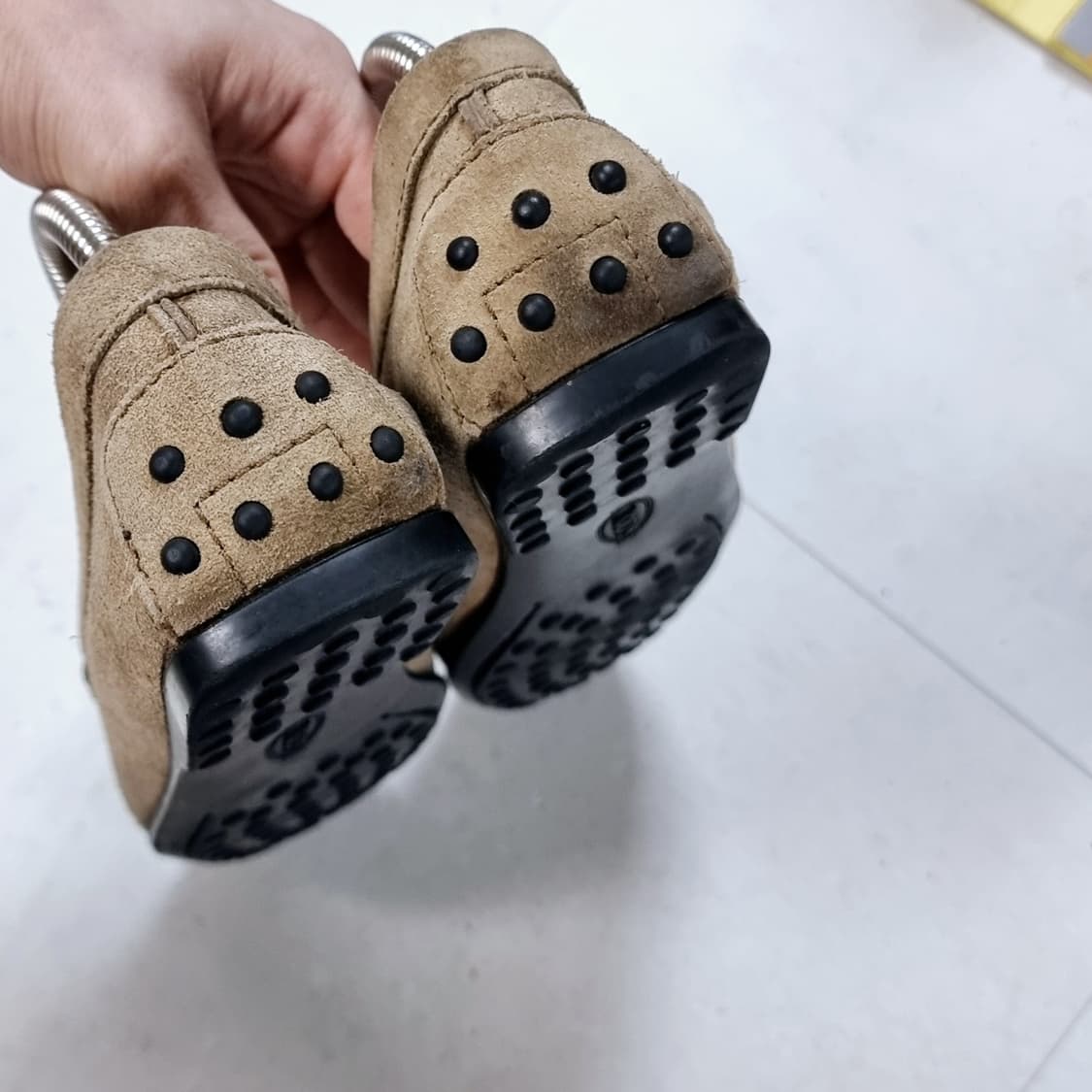 토즈 Tod's 스웨이드 로퍼 드라이빙 슈즈 구두 슈즈 (230/36) 상품이미지4