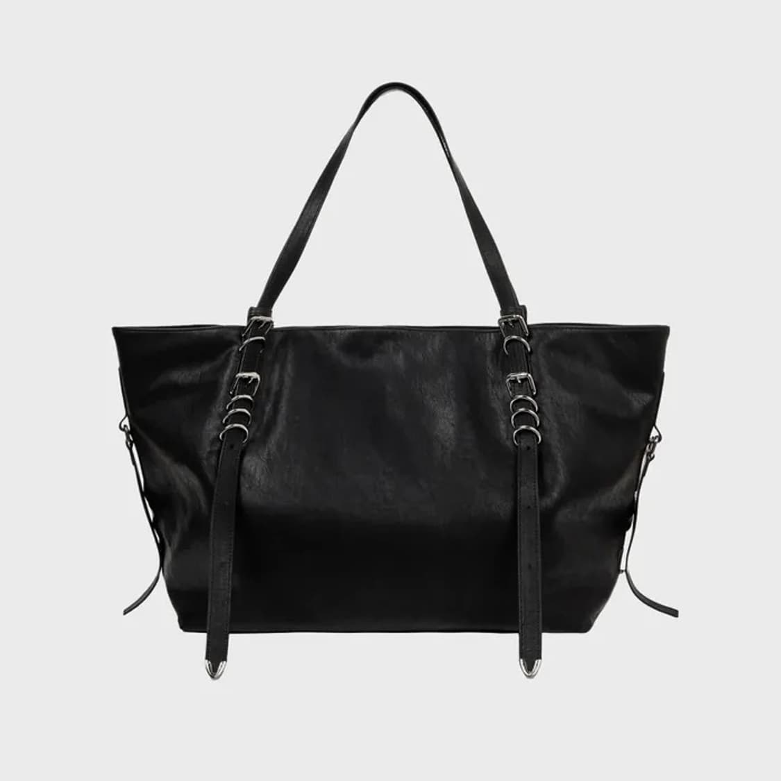 트리밍버드 벨티드 스트랩 쇼퍼백 상품이미지2