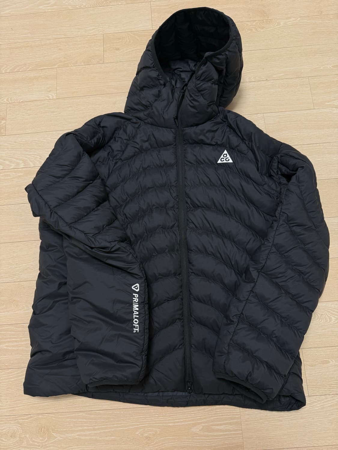 [L] 나이키 ACG 라바플로우 패딩 자켓 블랙 상품이미지1