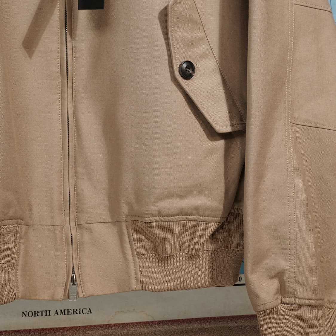 노이어 헤비 치노 블루종 자켓 상품이미지3