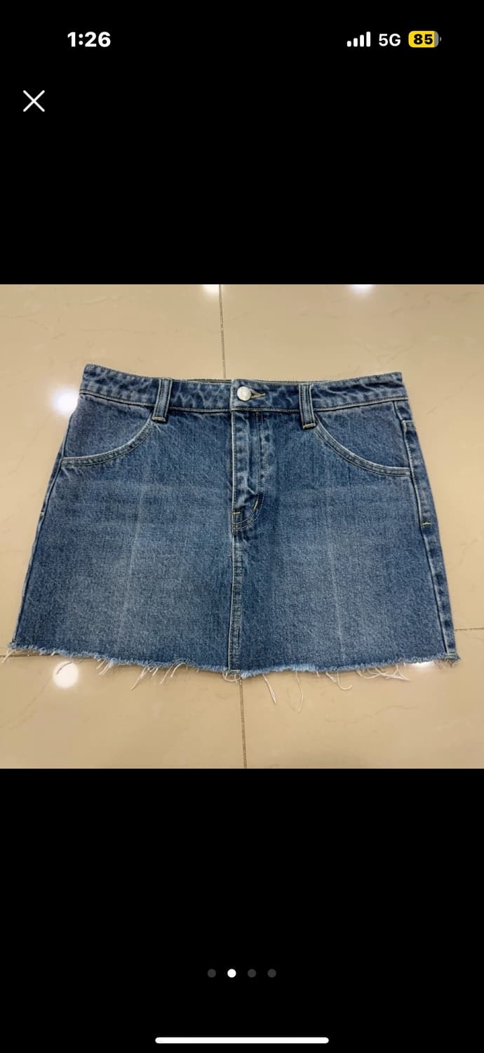 PLAC 데님 미니스커트 상품이미지2