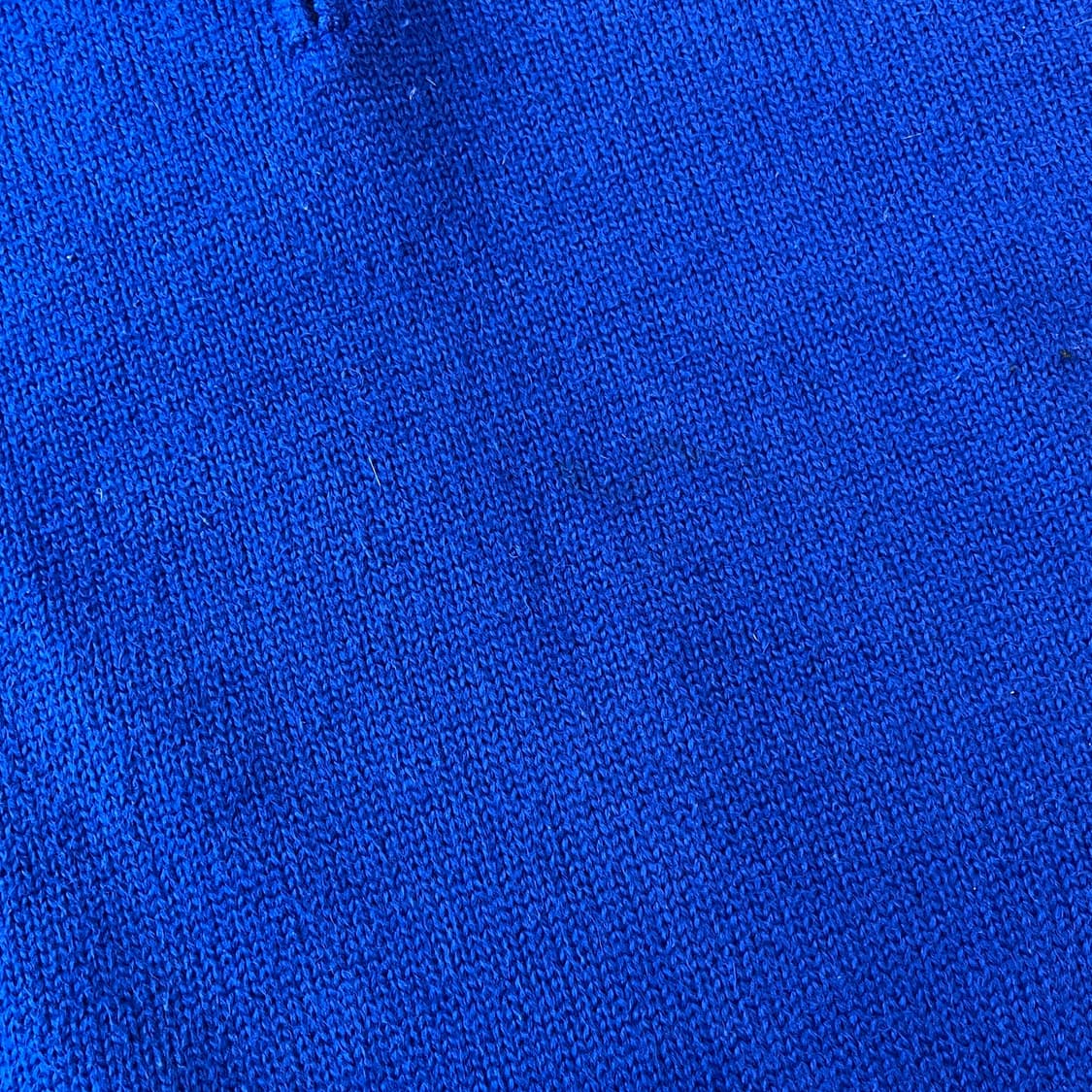 폴로 정품 딥 블루 해비 코튼 반집업 니트 상품이미지8