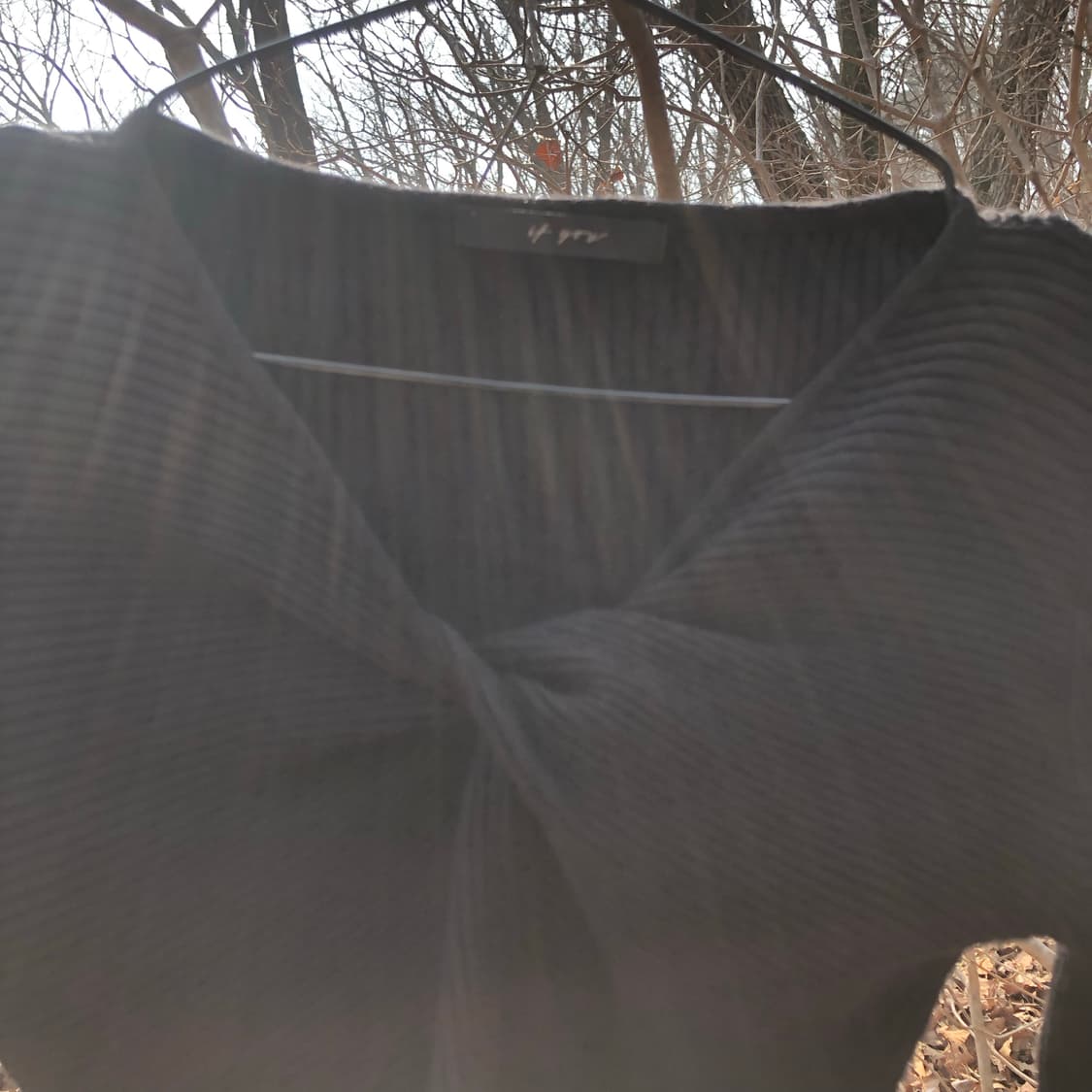 블랙 크롭 니트 🐚  상품이미지8