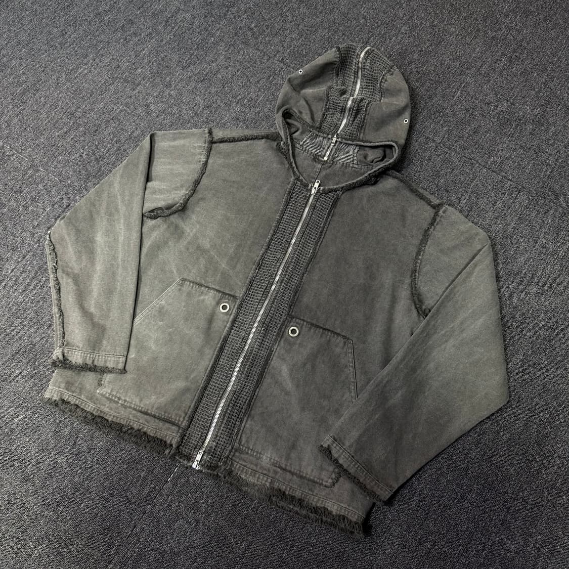 ICYTO 아이시토 차콜 후드집업  상품이미지4