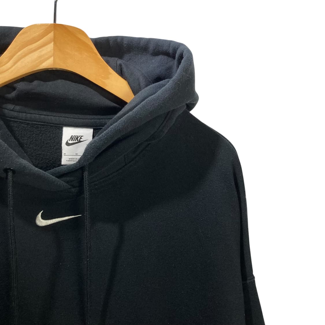 나이키 스우시 블랙 후드 상품이미지3