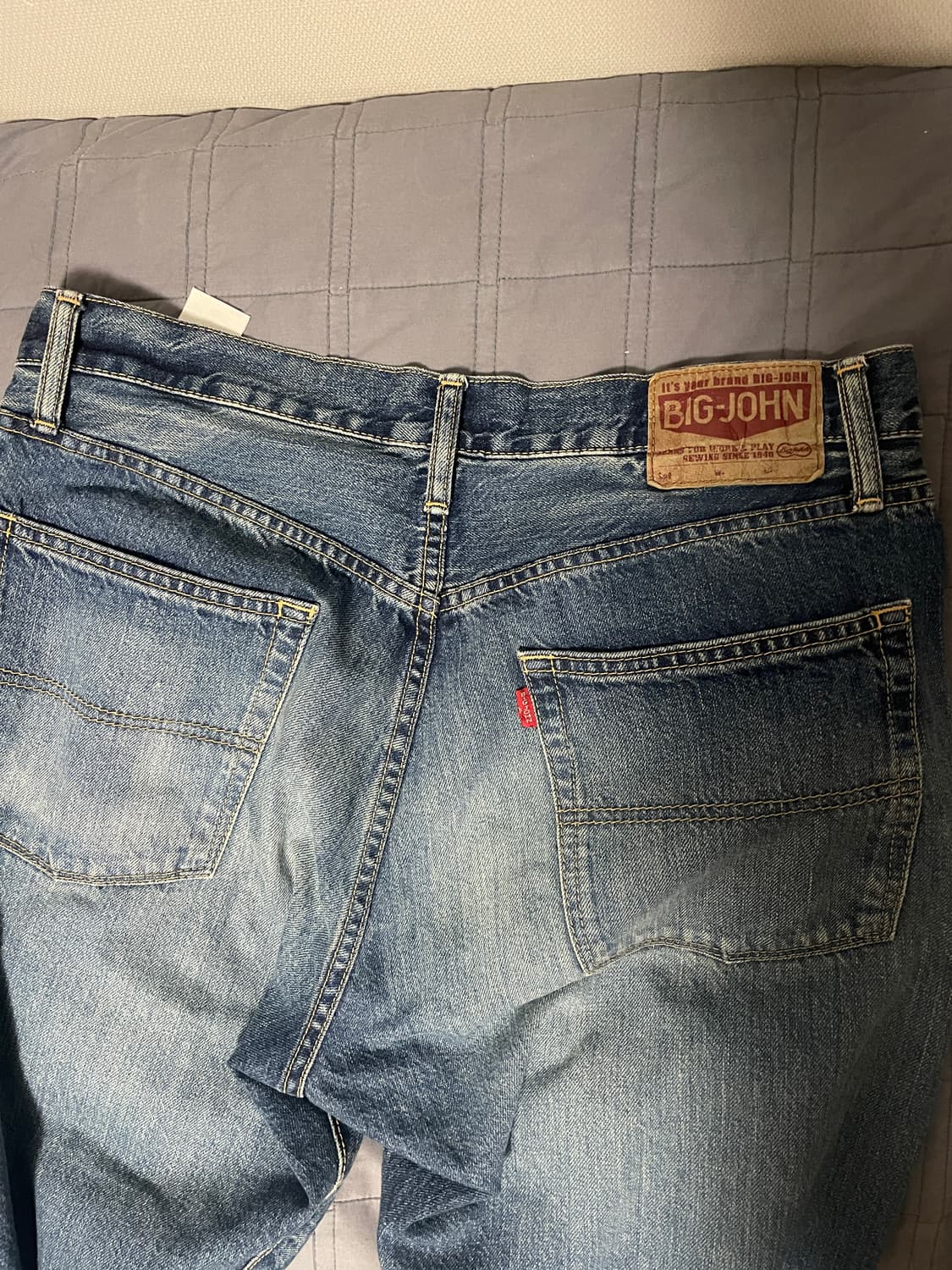 빅존 셀비지 워싱데님 32 사이즈 상품이미지4
