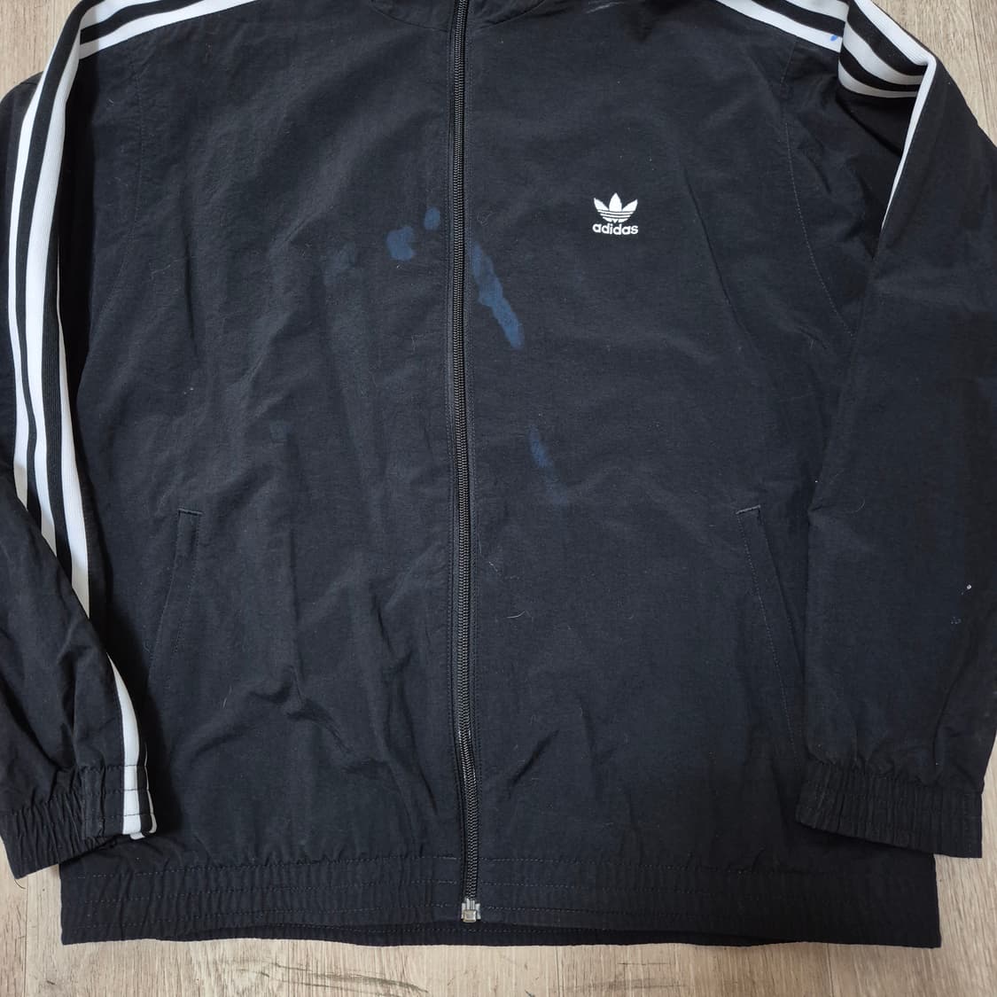 아디다스 파이어버드 삼선 사이드라인 트랙탑 바람막이 자켓 L(100) 상품이미지3
