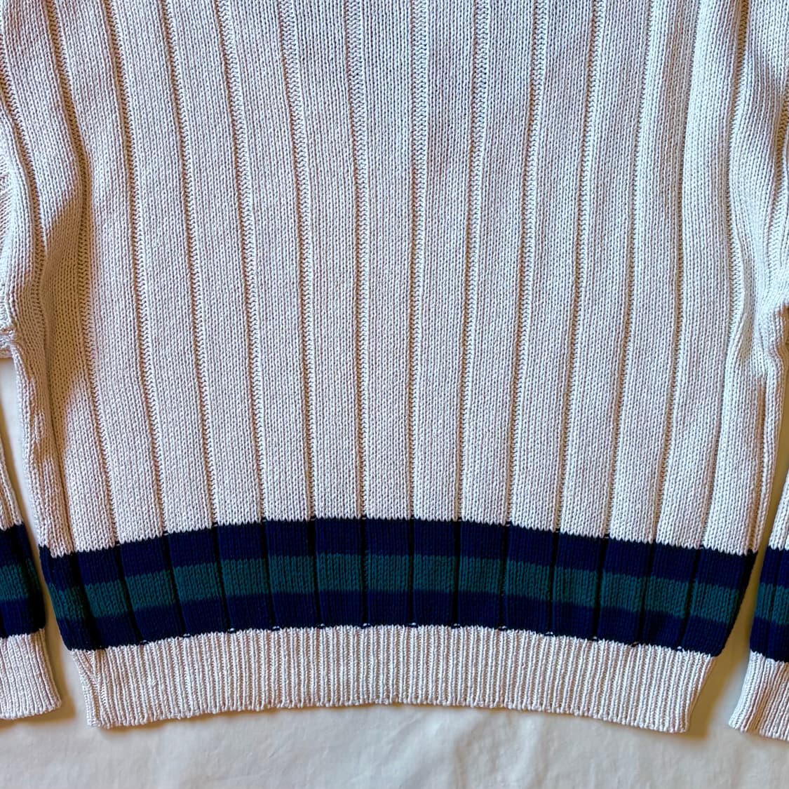 [108-112] 80s USA Eddie Bauer 코튼 크리켓 니트 상품이미지8