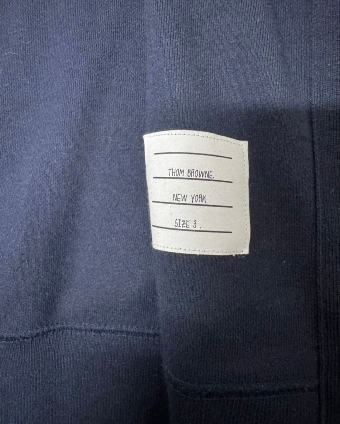 (새상품급시착1회)톰브라운 사선완장맨투맨3사이즈 상품이미지2