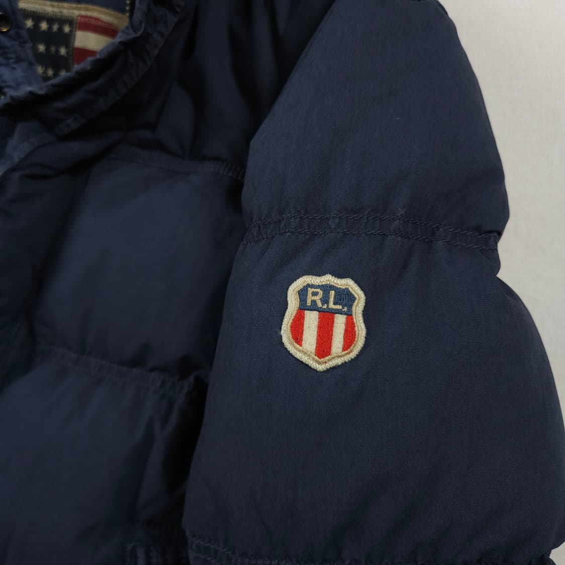 L(100) 폴로 랄프로렌 성조기 리버시블 구스다운 패딩 상품이미지5