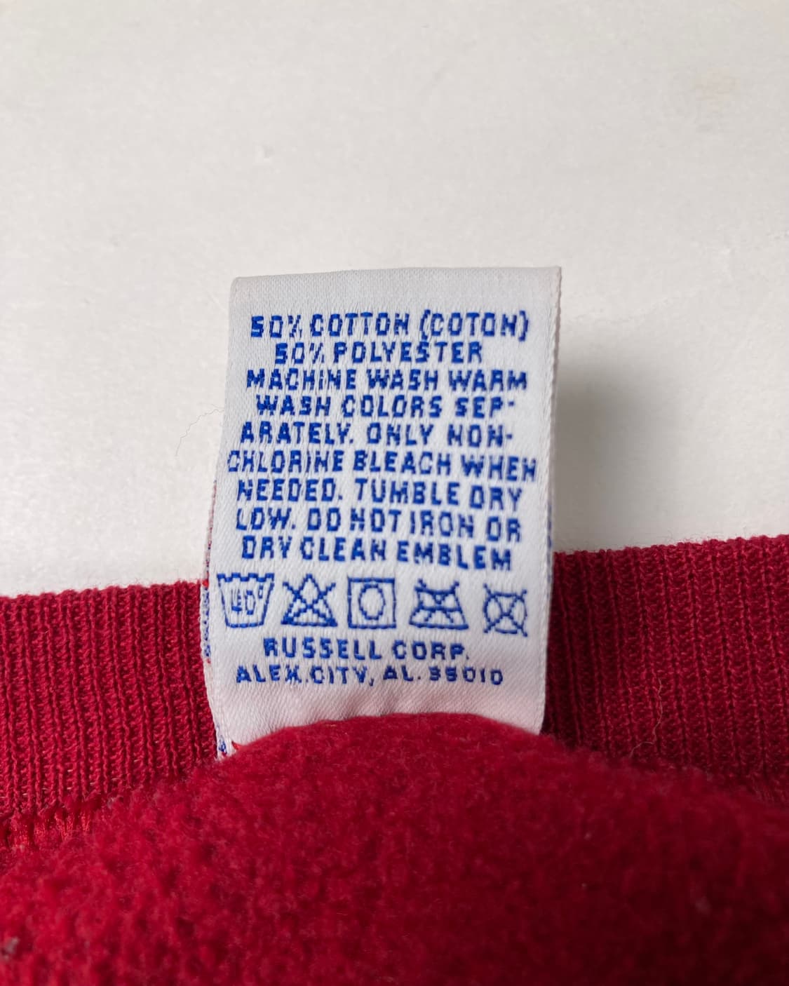 90s Russell Sweatshirt (red) 상품이미지4
