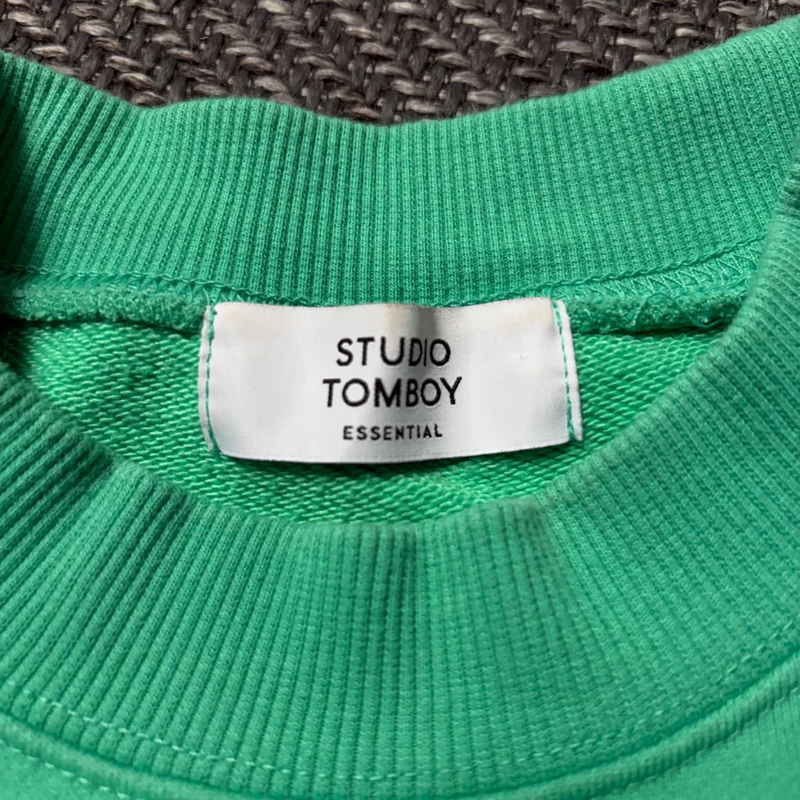 스튜디오톰보이 딥라이트 맨투맨 민트(Free) 상품이미지3