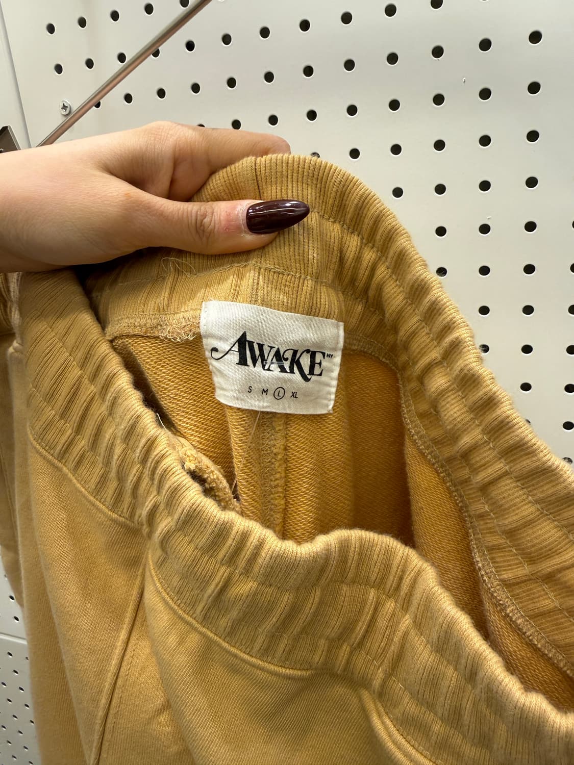 어웨이크 뉴욕 클래식 아웃라인 로고 스웻팬츠 U1351 상품이미지5