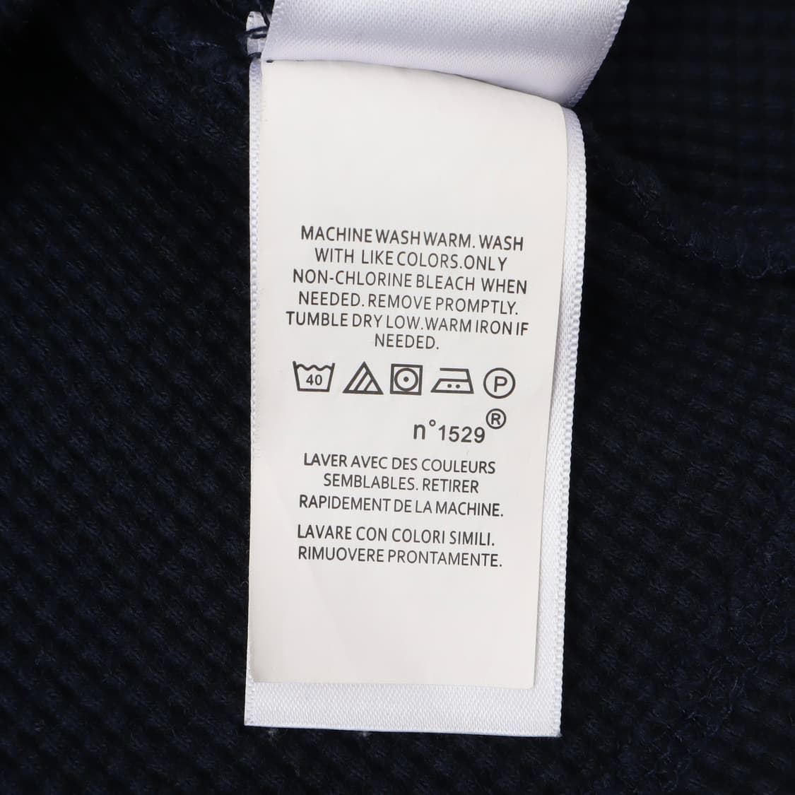 폴로 랄프로렌 네이비 코튼 와플 롱슬리브 상품이미지10