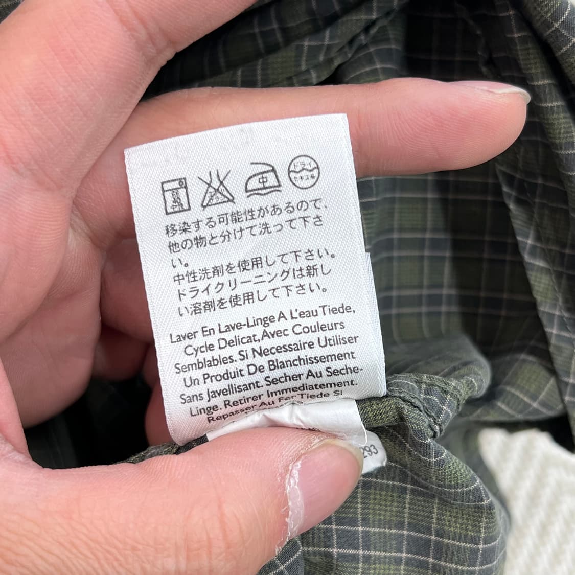 에디바우어 체크 하프 셔츠 r3652 상품이미지6