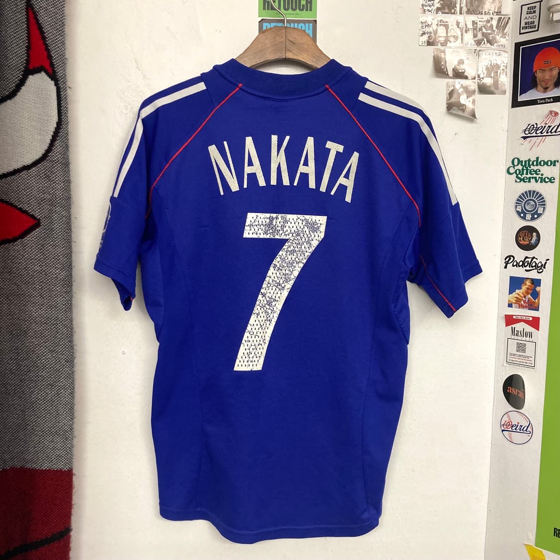 1999 아디다스 일본 국대 축구저지 ‘나카타’ 상품이미지7
