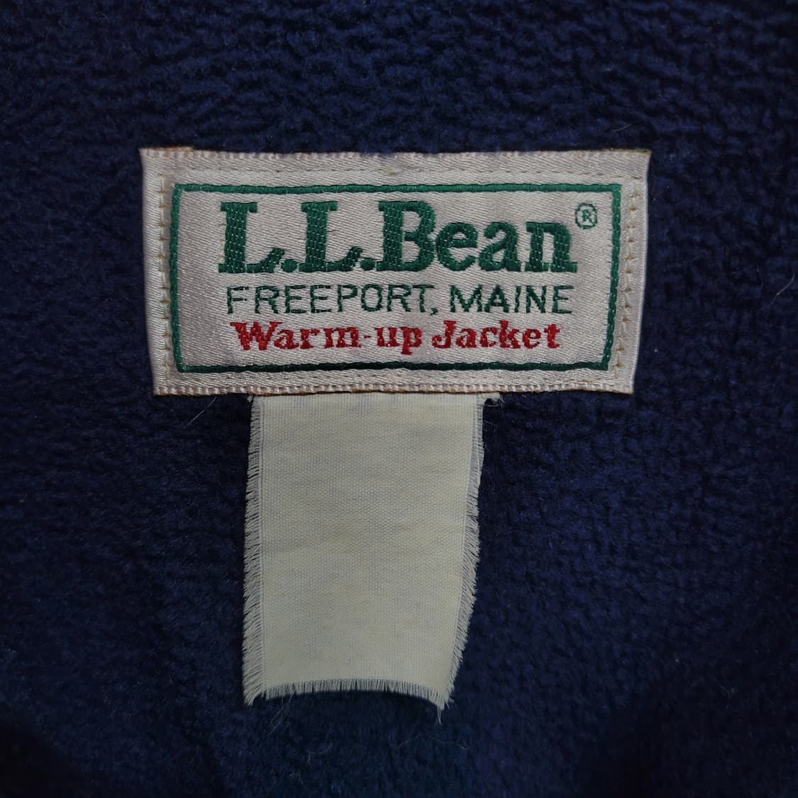 L.L.Bean 엘엘빈 USA 90s 빈티지 Warm-up Jacket 상품이미지5