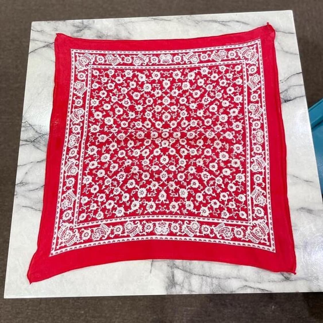 빈티지 패턴 반다나   상품이미지1