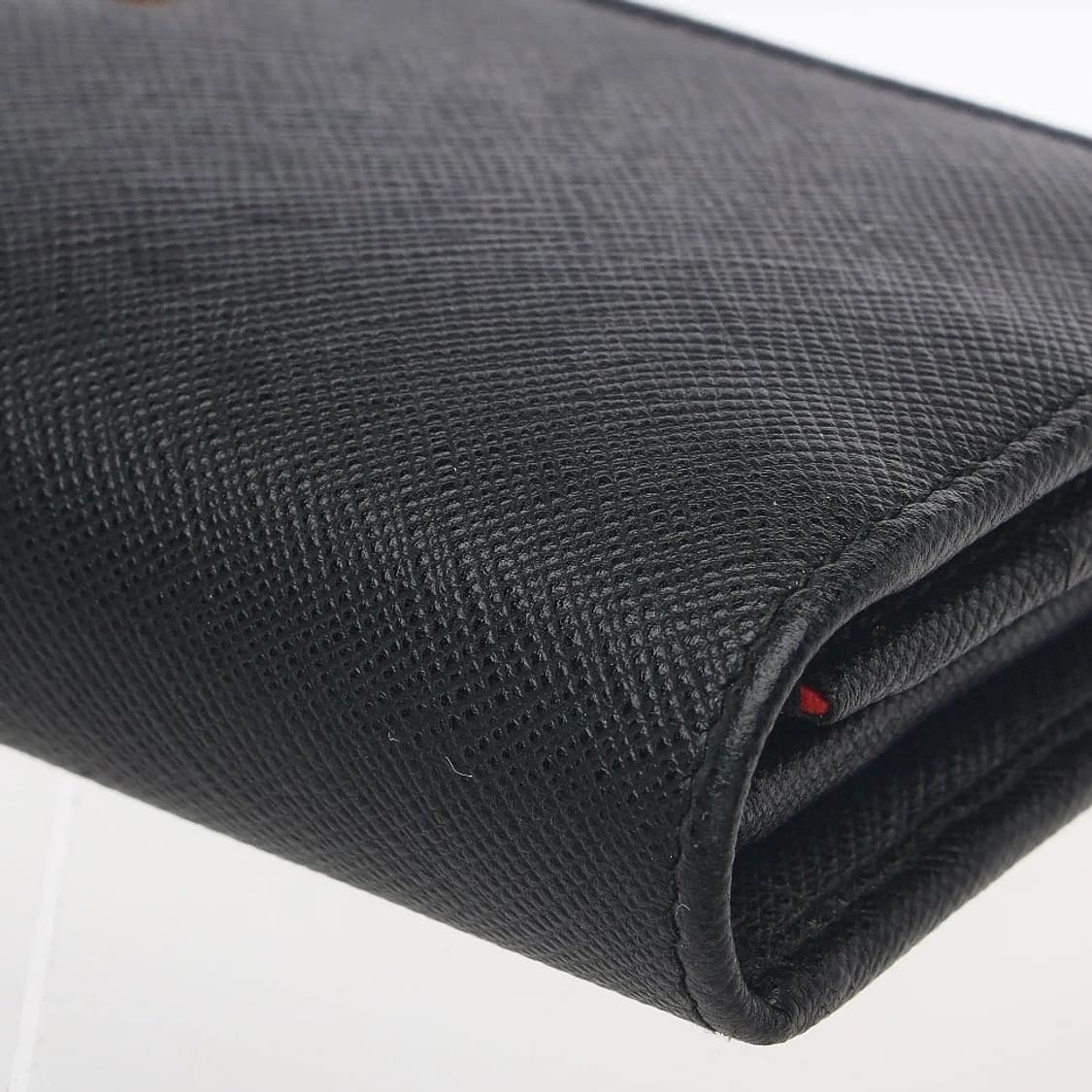 프라다 사피아노 메탈로고 카프스킨 장지갑 상품이미지5