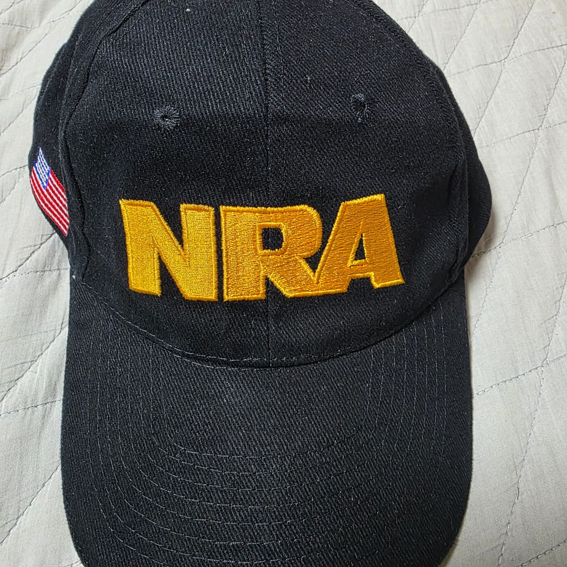 [OS] 빈티지 NRA 로고 블랙 6패널 캡 ver. 굿컨디션 상품이미지2