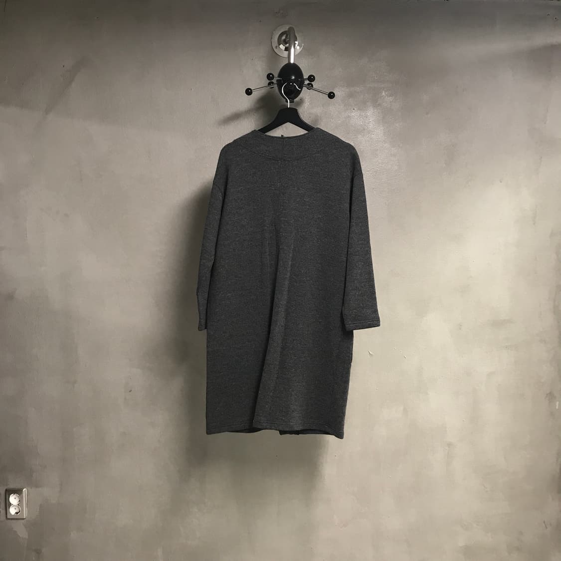 주카 그레이 롱 코트 M(W) 상품이미지6