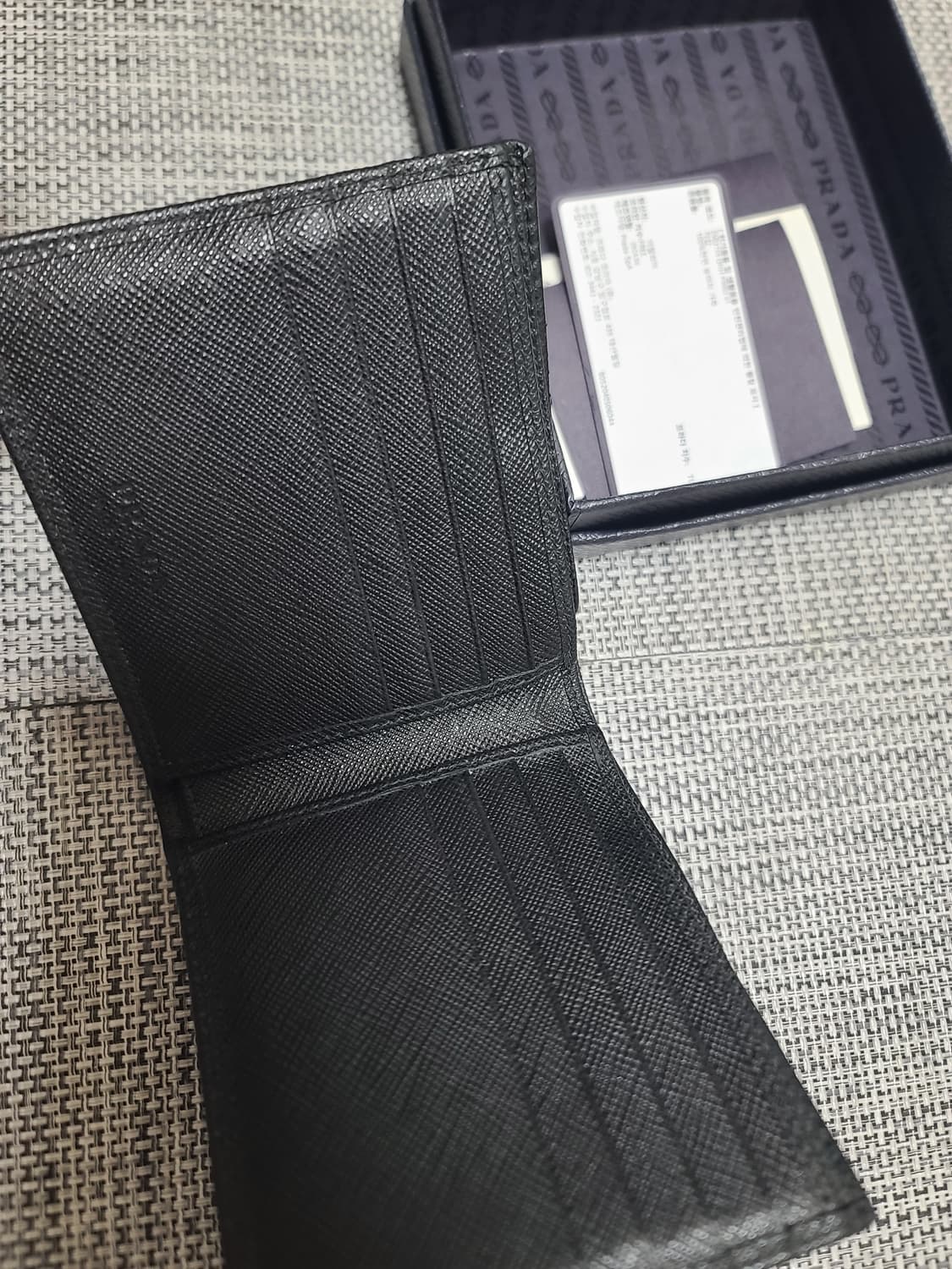 프라다 사피아노 반지갑 남성반지갑 2MO738 상품이미지5