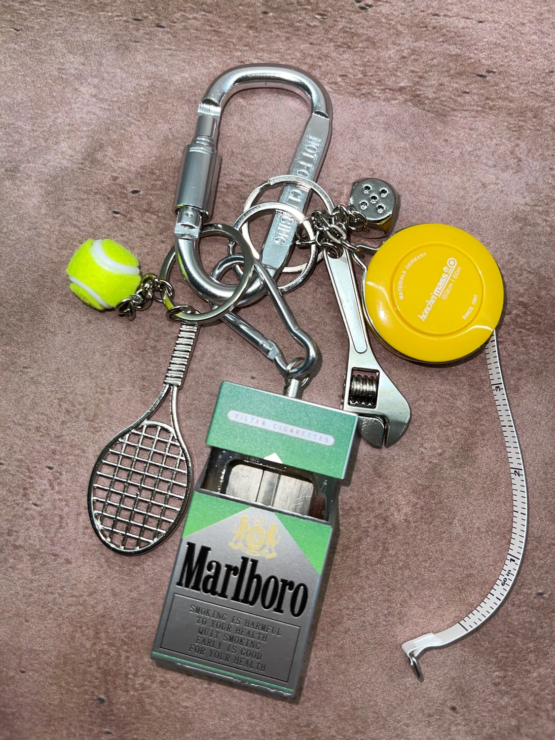 그린 컬러 Marlboro 케이스 키링세트 상품이미지2