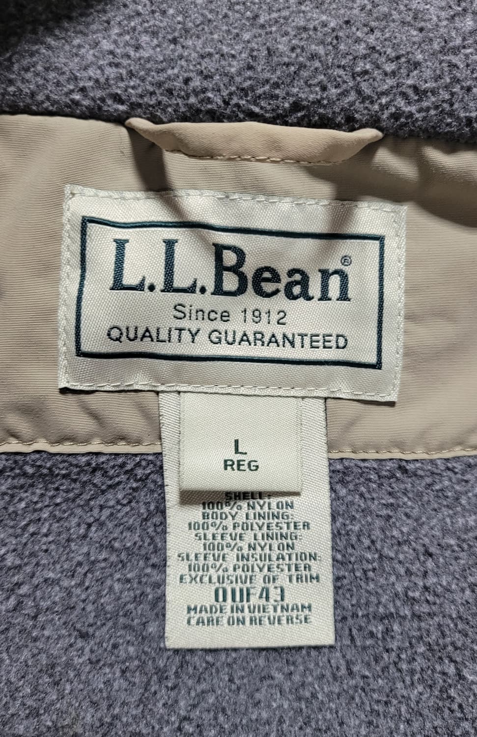 LLBean 남성용 연카키 자켓(L) 상품이미지3