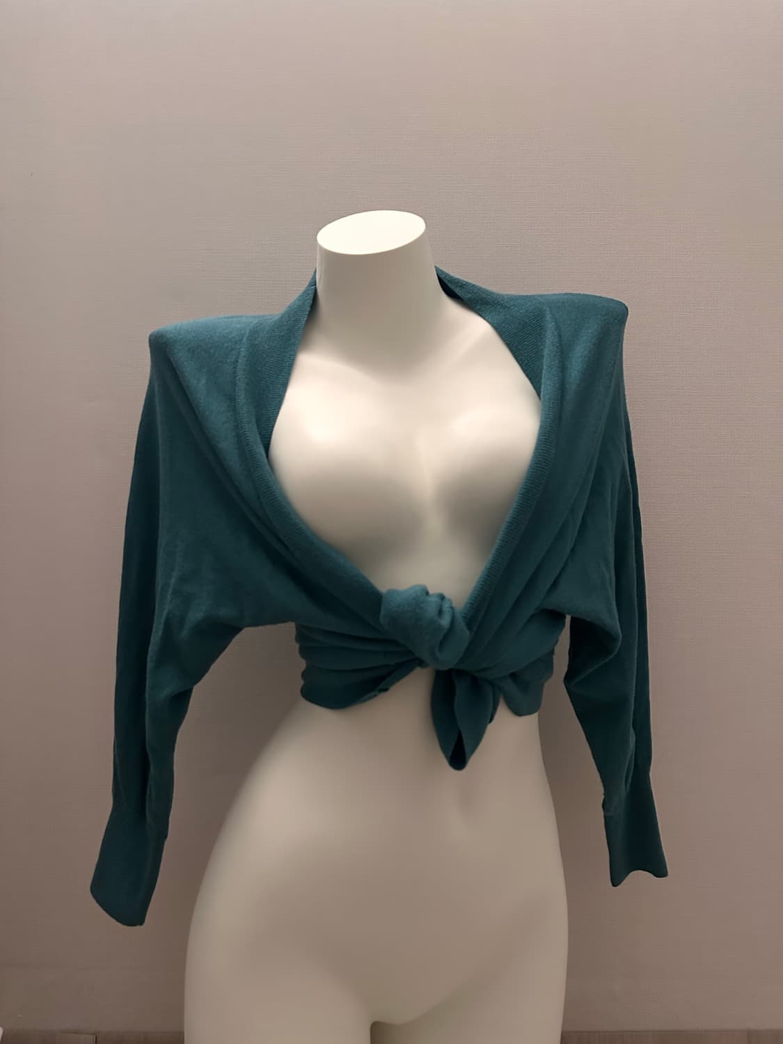 청록 빈티지 가디건 상품이미지3