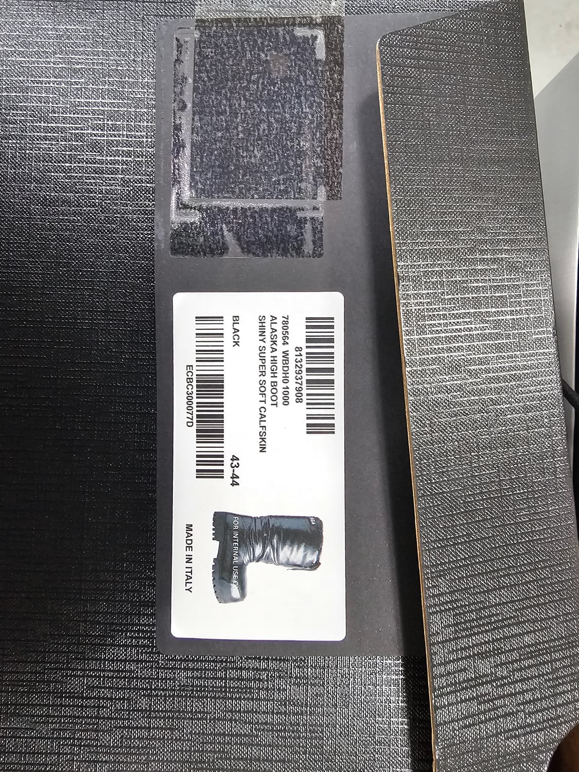 발렌시아가 알래스카 스키웨어 래더 하이부츠 블랙 43~44사이즈 상품이미지5