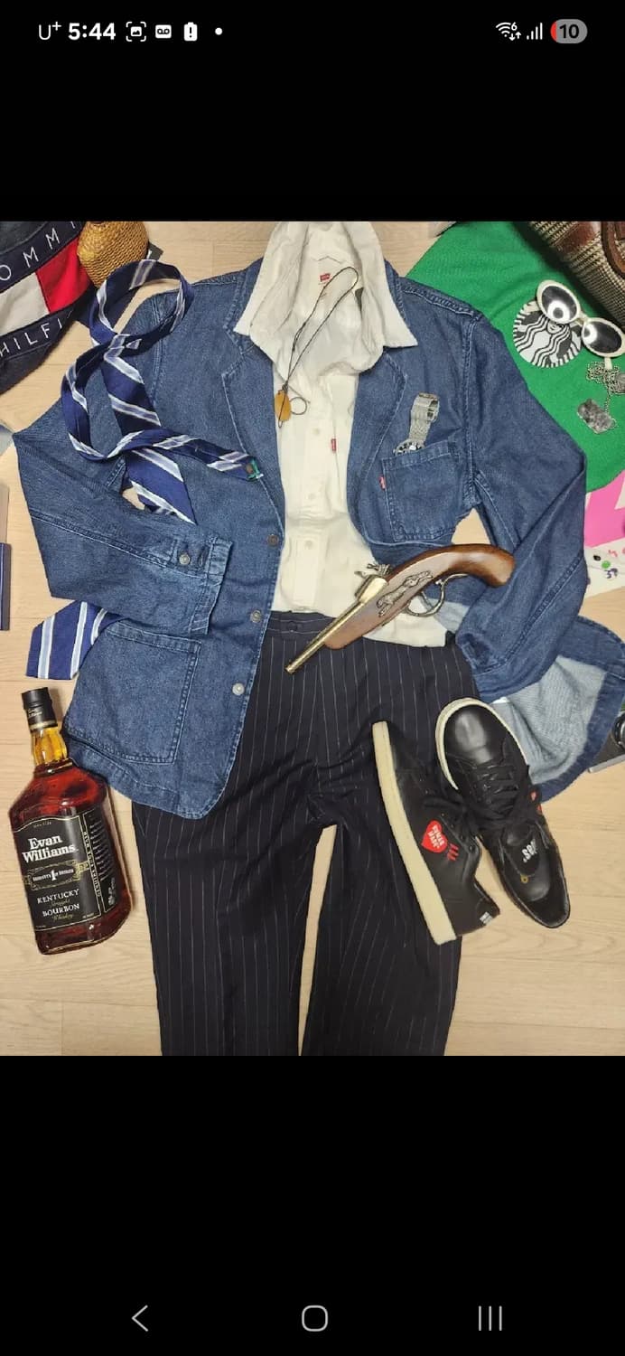 (새상품)LEVIS 데님 자켓 청 청자켓 리바이스 상품이미지7