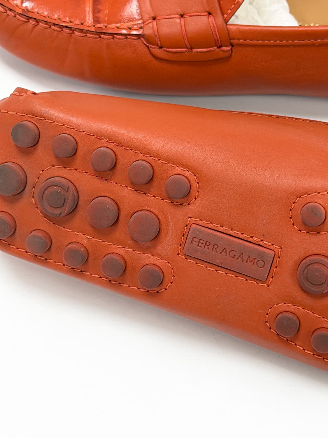 페라가모 크로코 엠보스드 레더 드라이빙 슈즈 상품이미지6