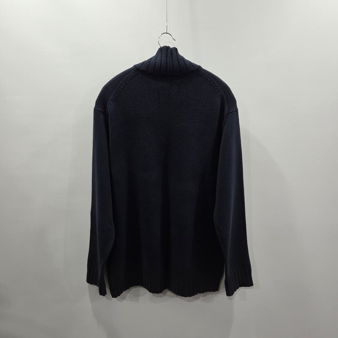 폴로랄프로렌 코튼 풀오버 하프집업 니트 네이비 XL 상품이미지4